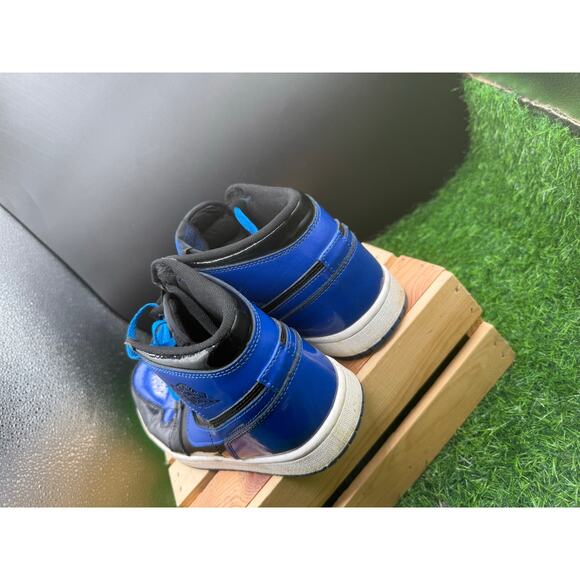 Nike- Air Jordan 1 Retro- High Top - Black/Blue-Size 10 M main image 7
